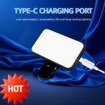 Portable Clip-on Selfie Ring Light
