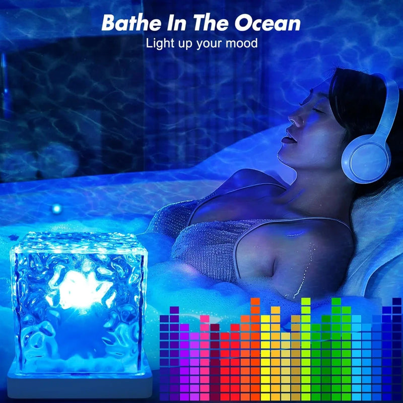 Waterproof Ocean Wave Shower Light