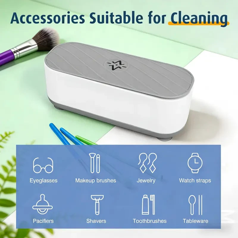Portable Ultrasonic Jewelry Cleaner