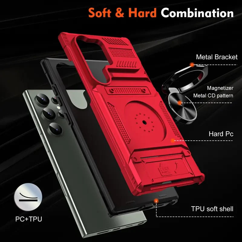 Rugged Card Holder Smartphone Case