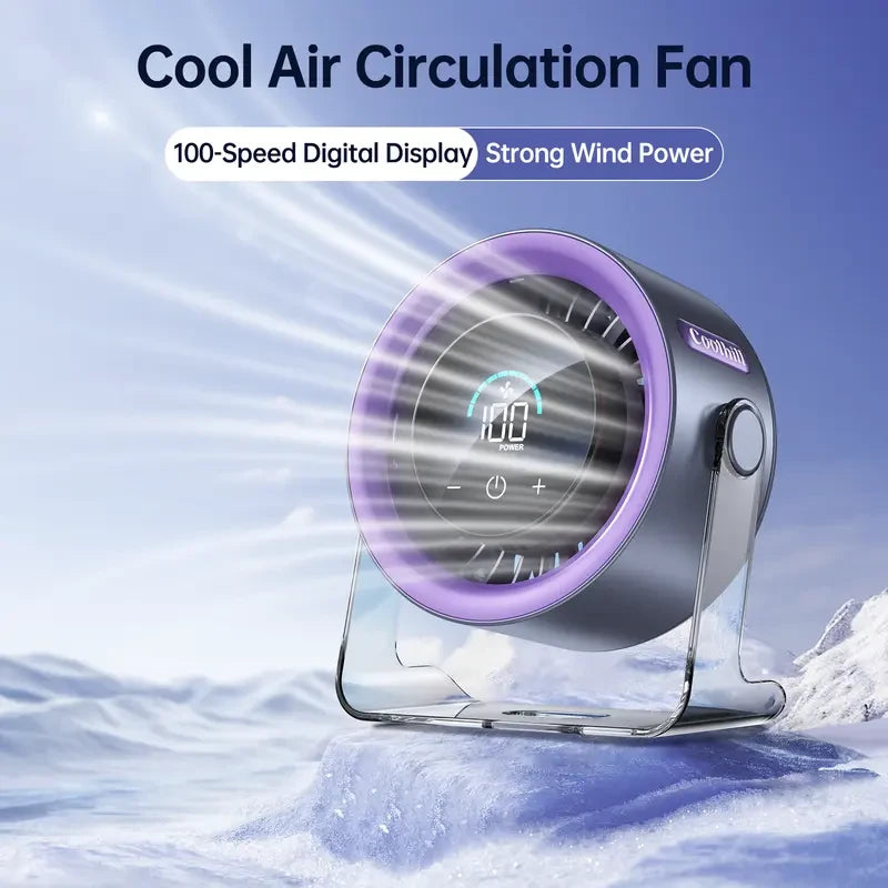 Rechargeable Portable Desk Fan