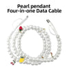 Pearl Bead Charging Cable