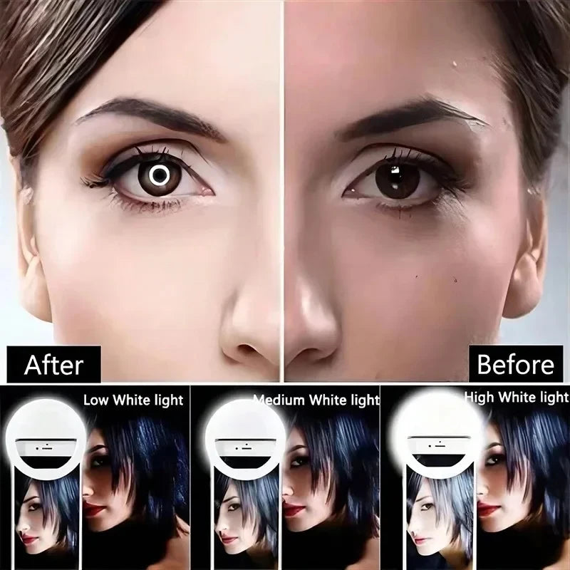 Rechargeable LED Selfie Ring Light