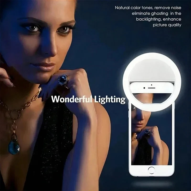 Rechargeable LED Selfie Ring Light