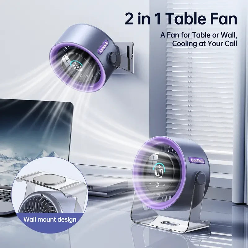 Rechargeable Portable Desk Fan