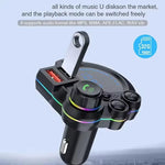 Dual Port Bluetooth FM Car Charger