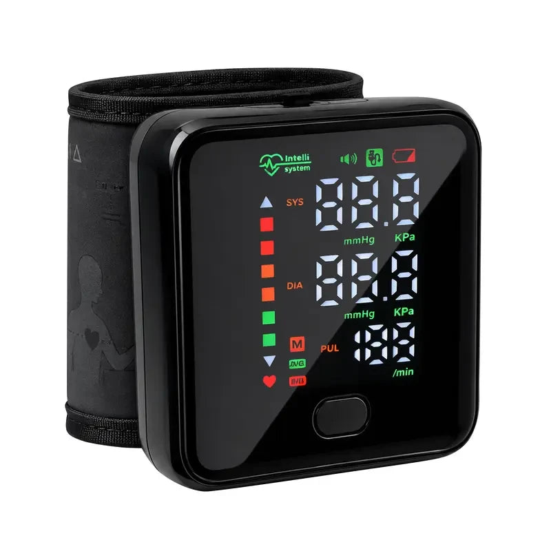 Rechargeable Wrist Blood Pressure Monitor