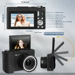 Foldable Screen Vlogging Camera