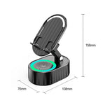 Rotatable Smartphone Holder with Wireless Speaker