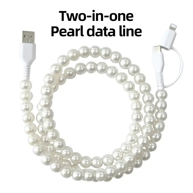 Pearl Bead Charging Cable