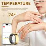 Titanium Smart Fitness Ring