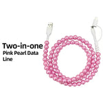 Pearl Bead Charging Cable