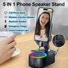Rotatable Smartphone Holder with Wireless Speaker