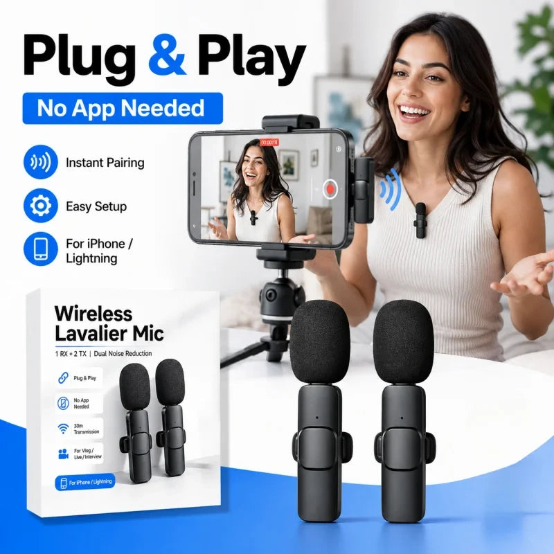 Wireless Lavalier Microphone