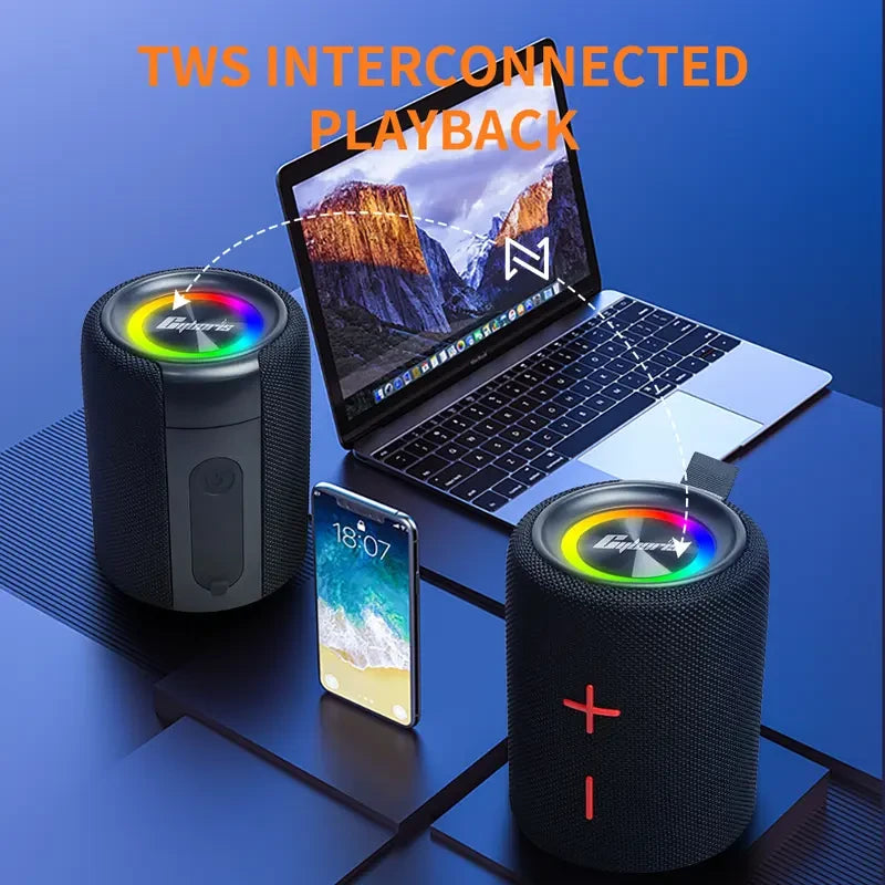 Magnetic Dual Bluetooth Speaker