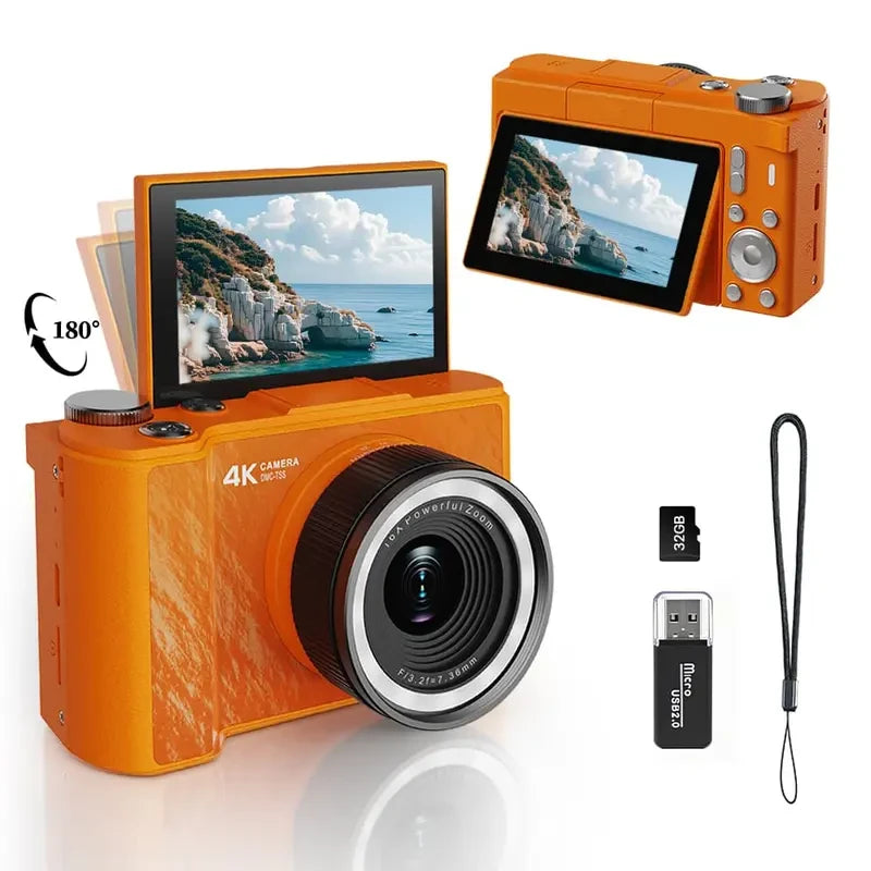Foldable Screen Vlogging Camera