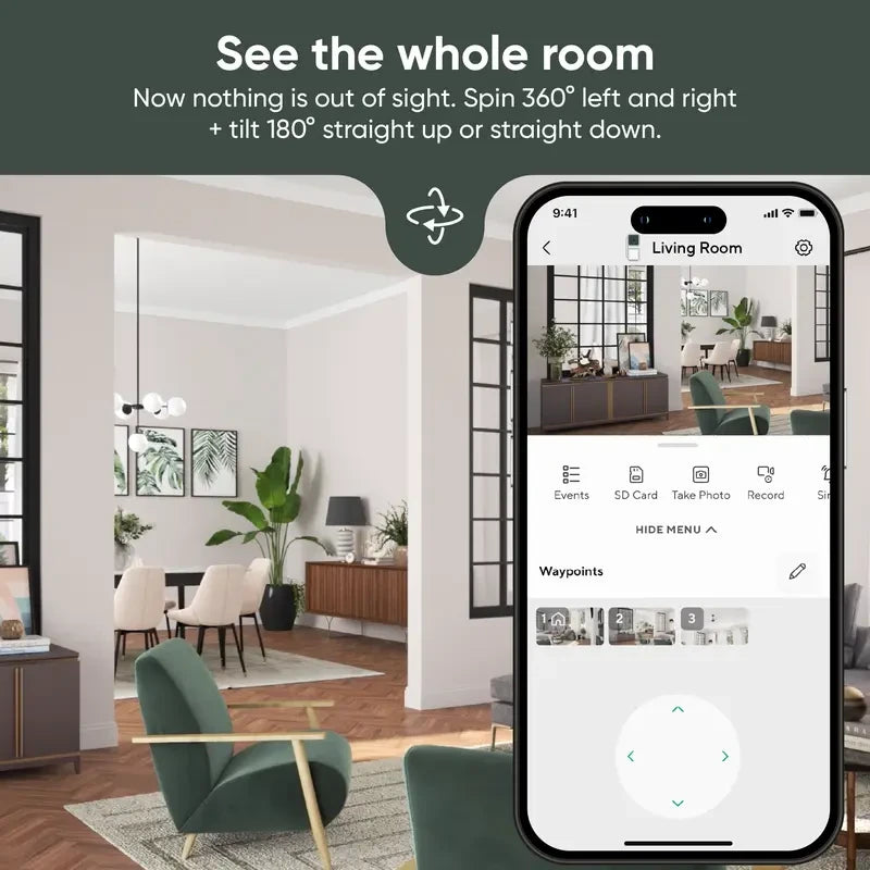 Outdoor Motion Tracking Security Camera