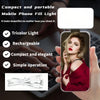 Portable Clip-on Selfie Ring Light