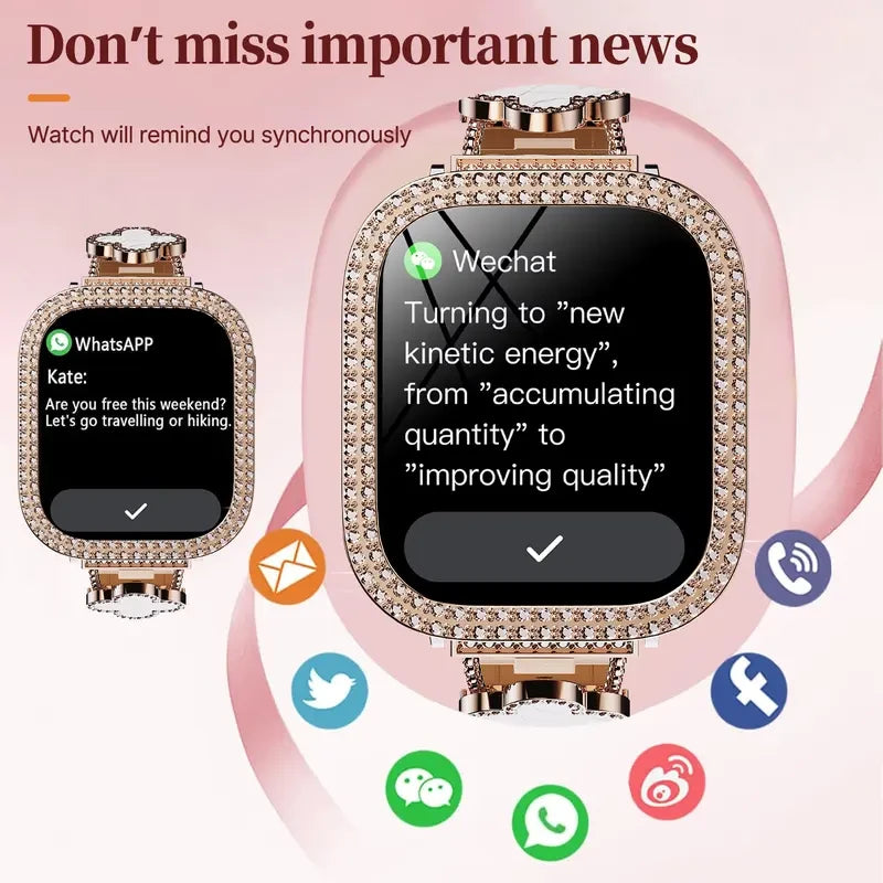 Diamond Smart Watch