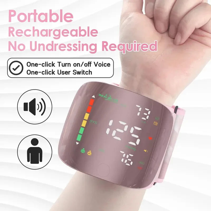 Digital Wrist Blood Pressure Monitor