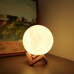 3D Printed Moon Lamp