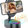 Rotatable Smartphone Holder with Wireless Speaker