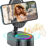 Rotatable Smartphone Holder with Wireless Speaker