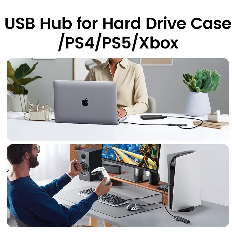 Ultra-Slim Multi-Port USB Hub